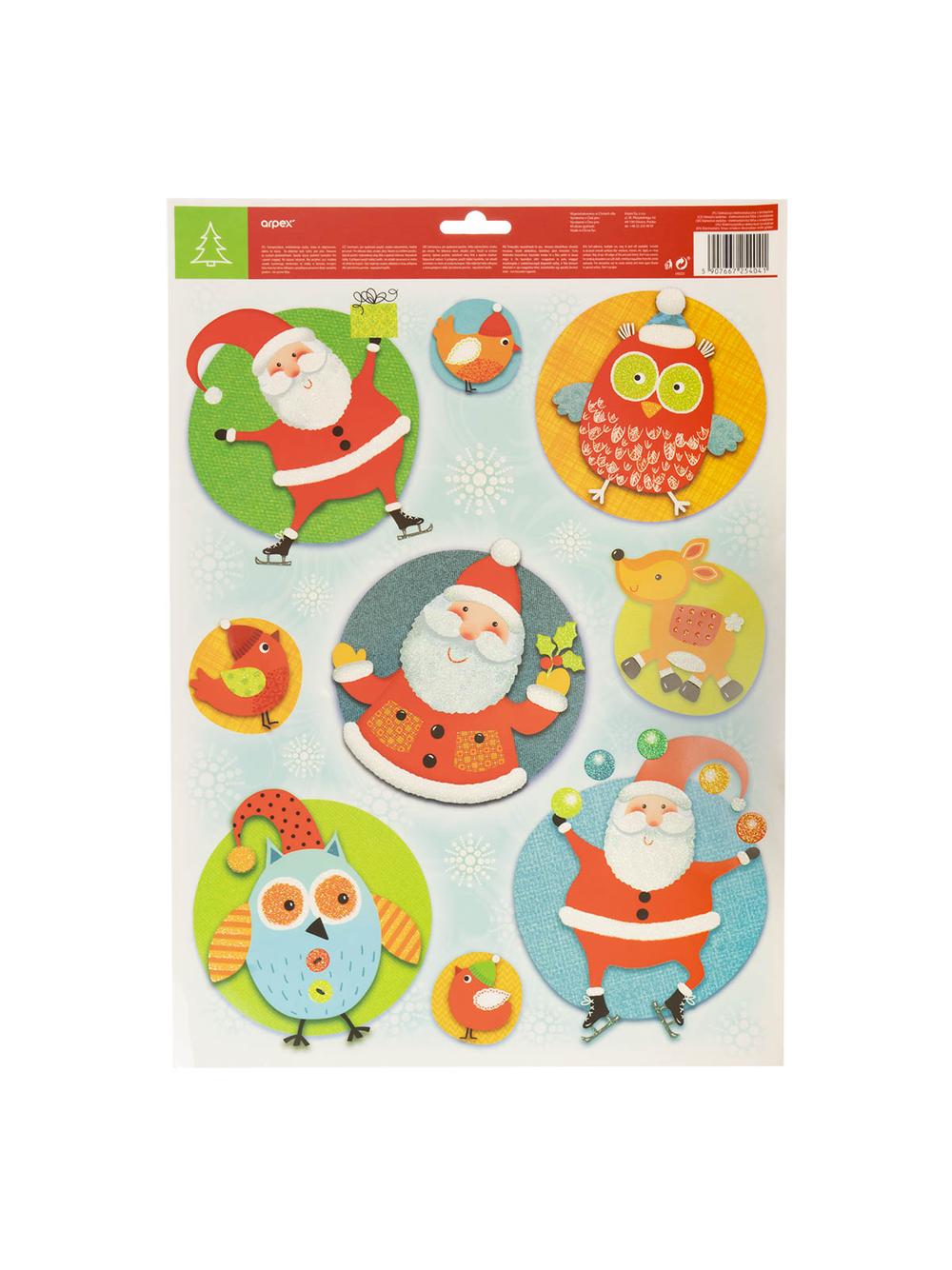 Dekoracja elektrostatyczna z brokatem