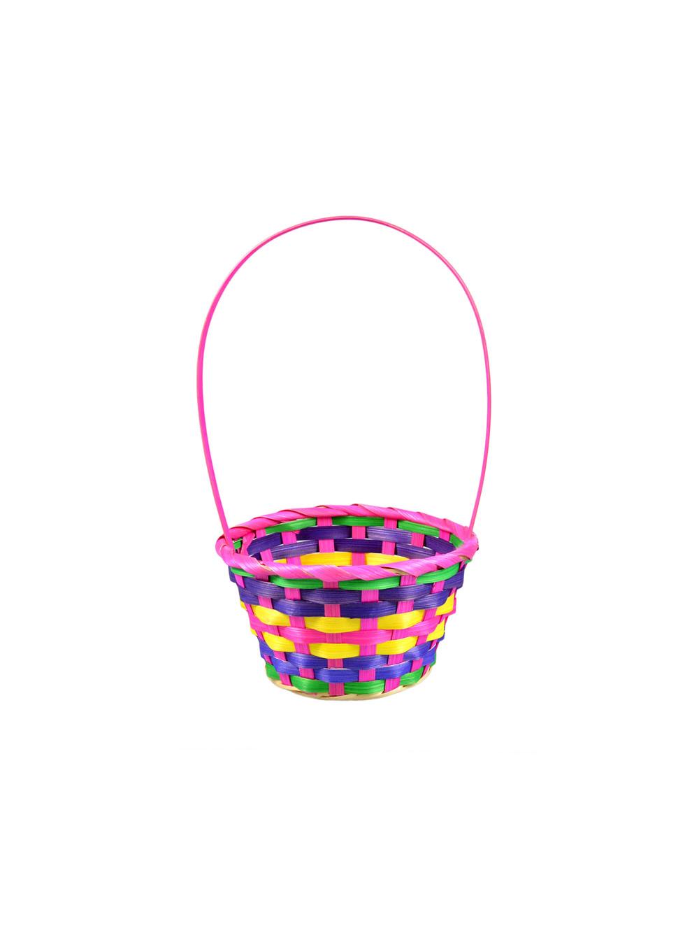 Kolorowy koszyczek wielkanocny