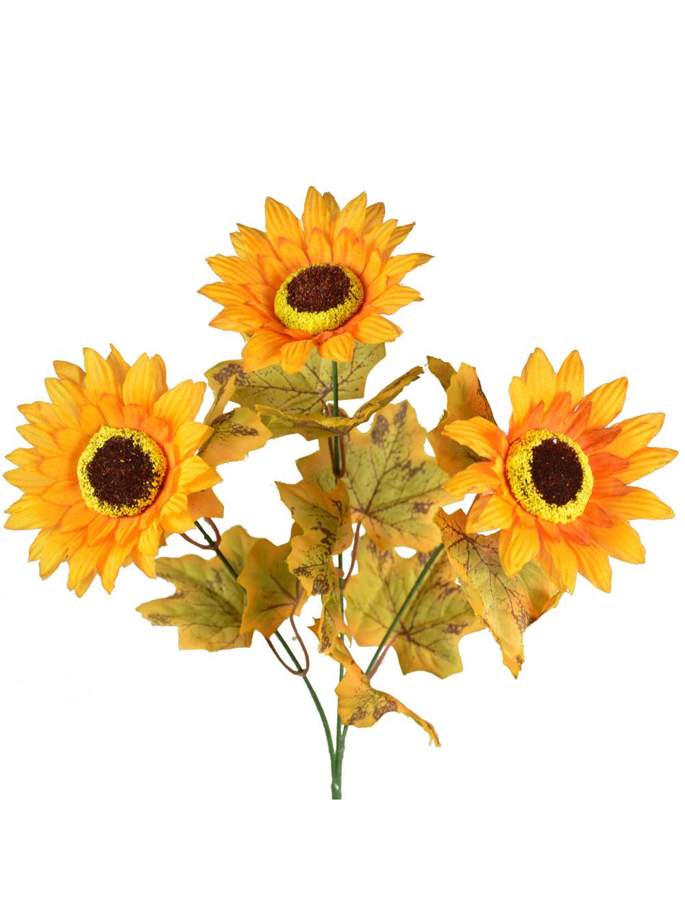 Jesienne słoneczniki