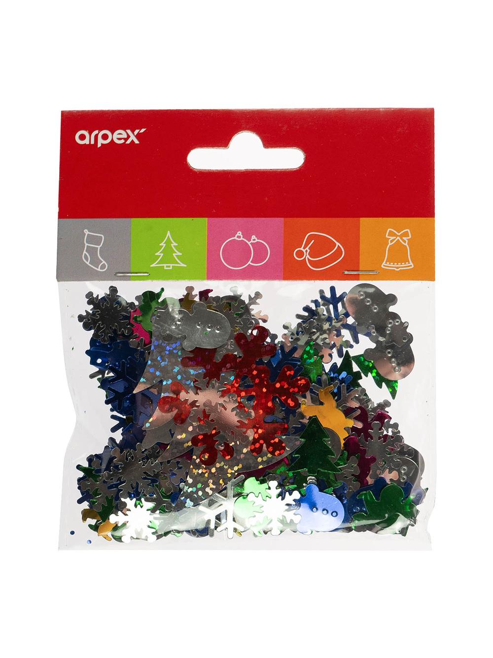 Cekiny dekoracyjne różne kształty i kolory