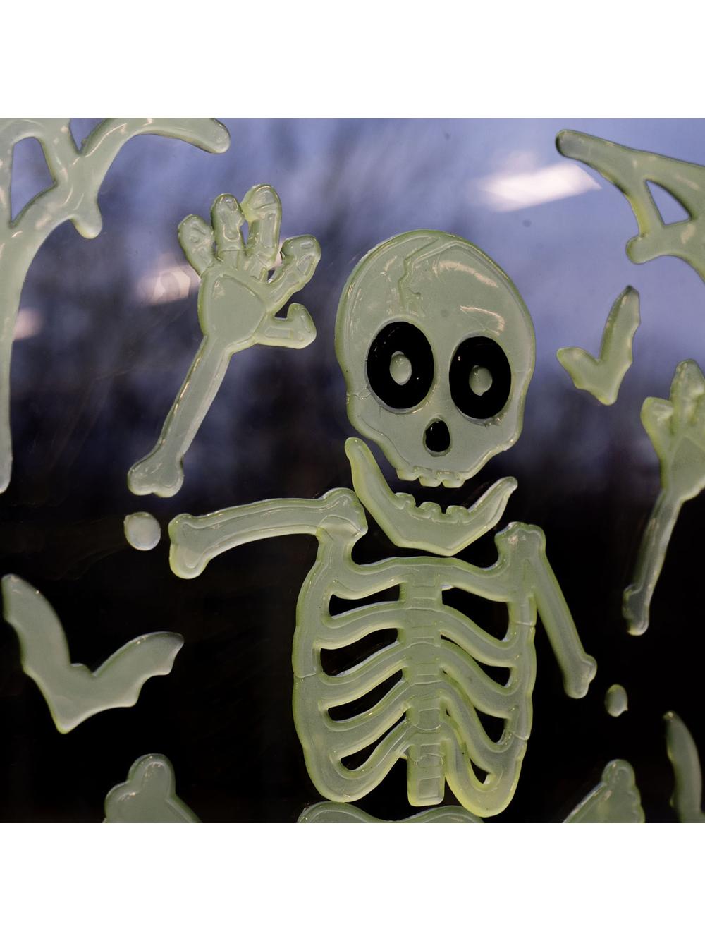 Żelowa dekoracja na Halloween - świecąca w ciemności