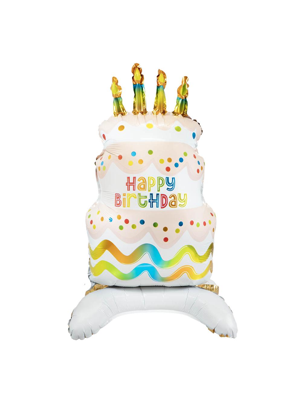 Balon foliowy stojący tort