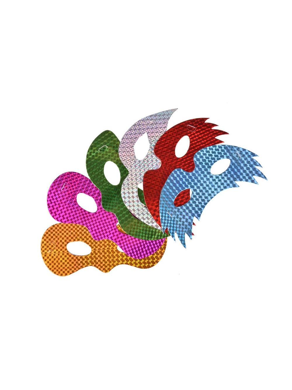 Maski holograficzne (3 szt.)