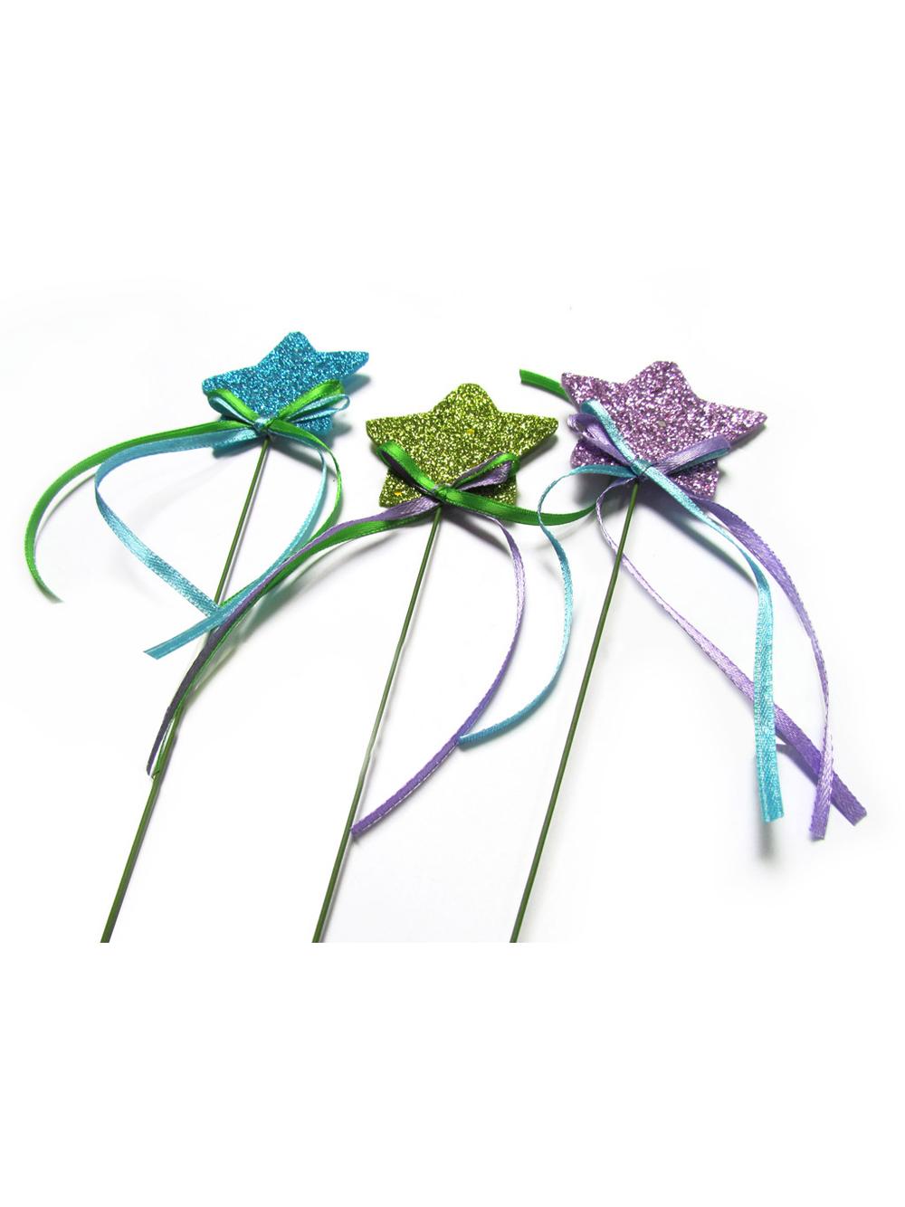 Kolorowa gwiazdka na piku