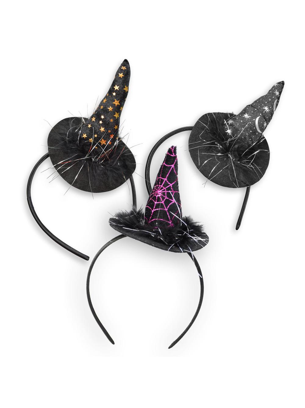 Kapelusik czarownicy na opasce mini