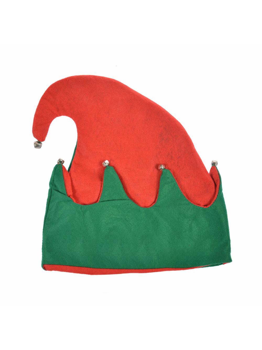 Czapka elfa z dzwoneczkami