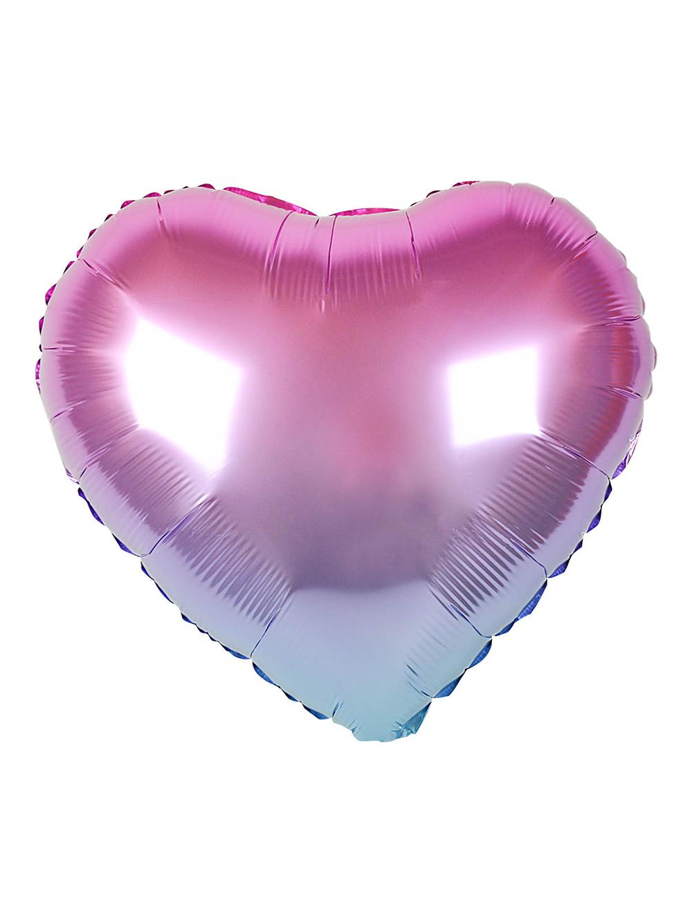 Balon foliowy ombre - serce