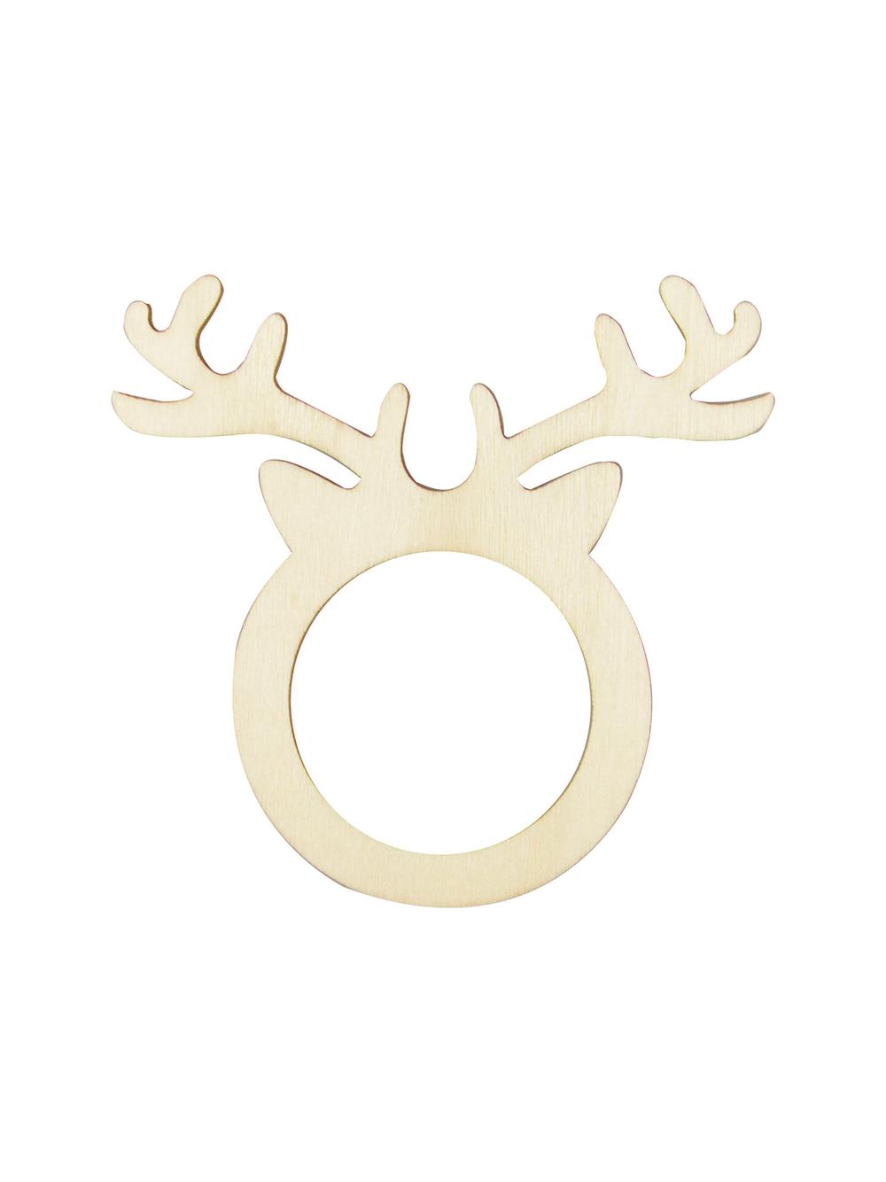 Świąteczne obrączki na serwetki - reniferki (4 szt.)