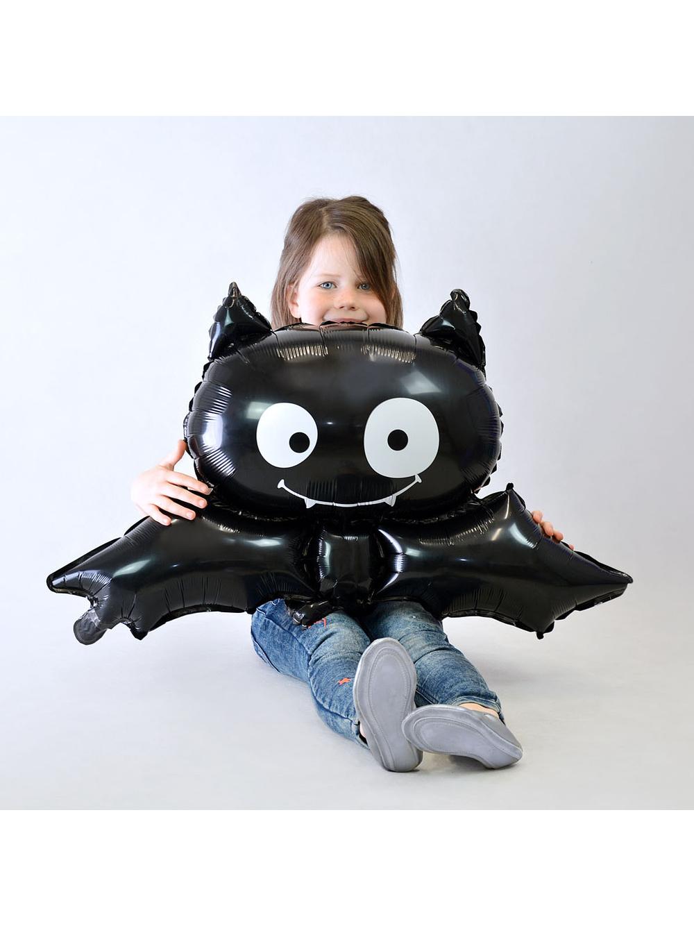 Halloweenowy balon foliowy nietoperz