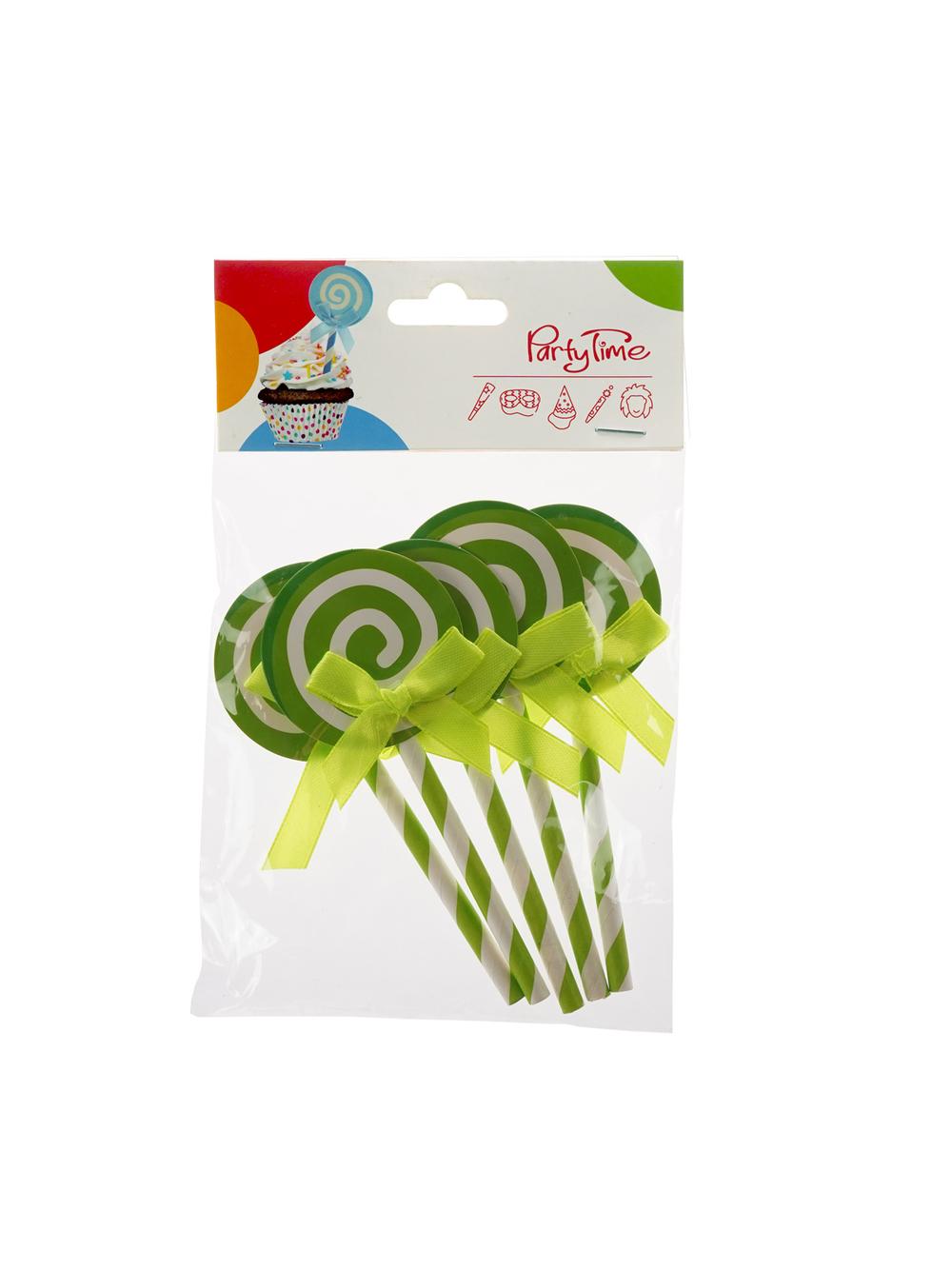 Dekoracja ciasta - lizaki (5 szt.)