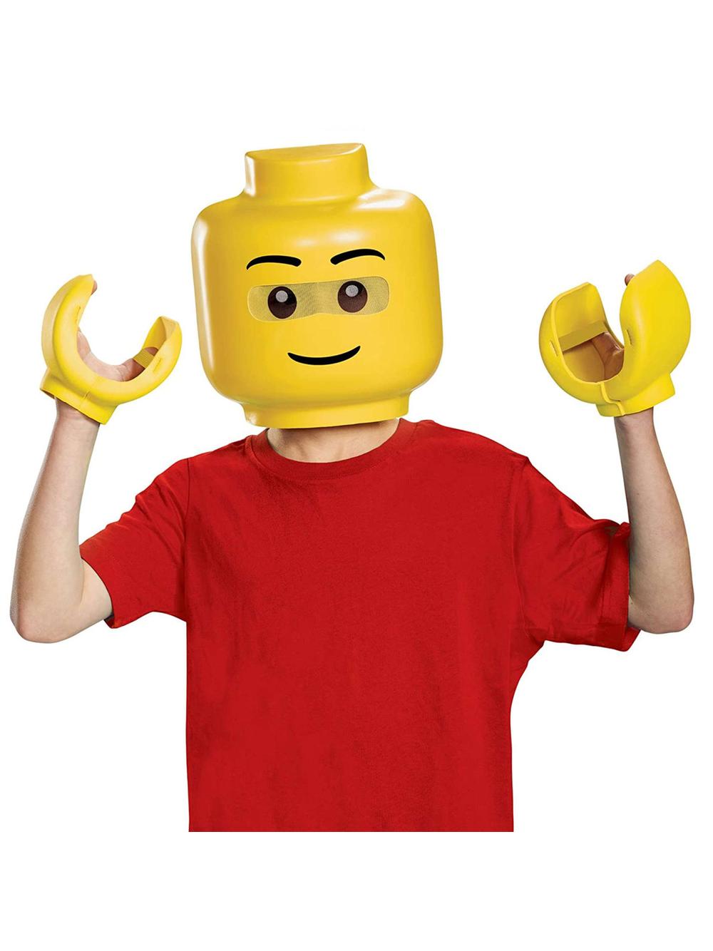 Zestaw maska i rękawice Lego