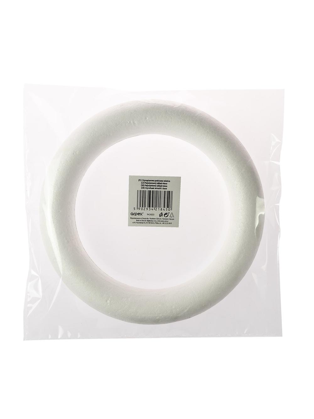 Styropianowa podstawa wieńca