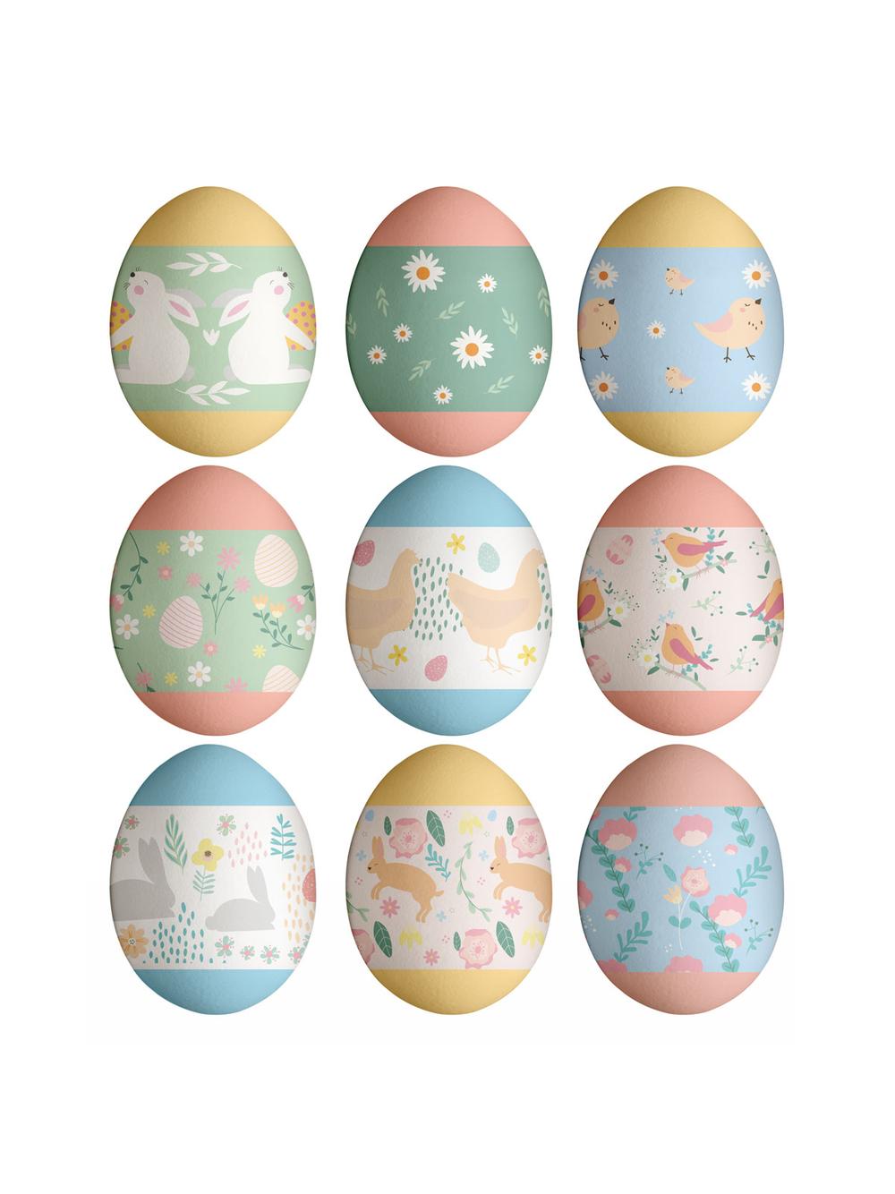 Owijki termokurczliwe na jajka (9 szt.)