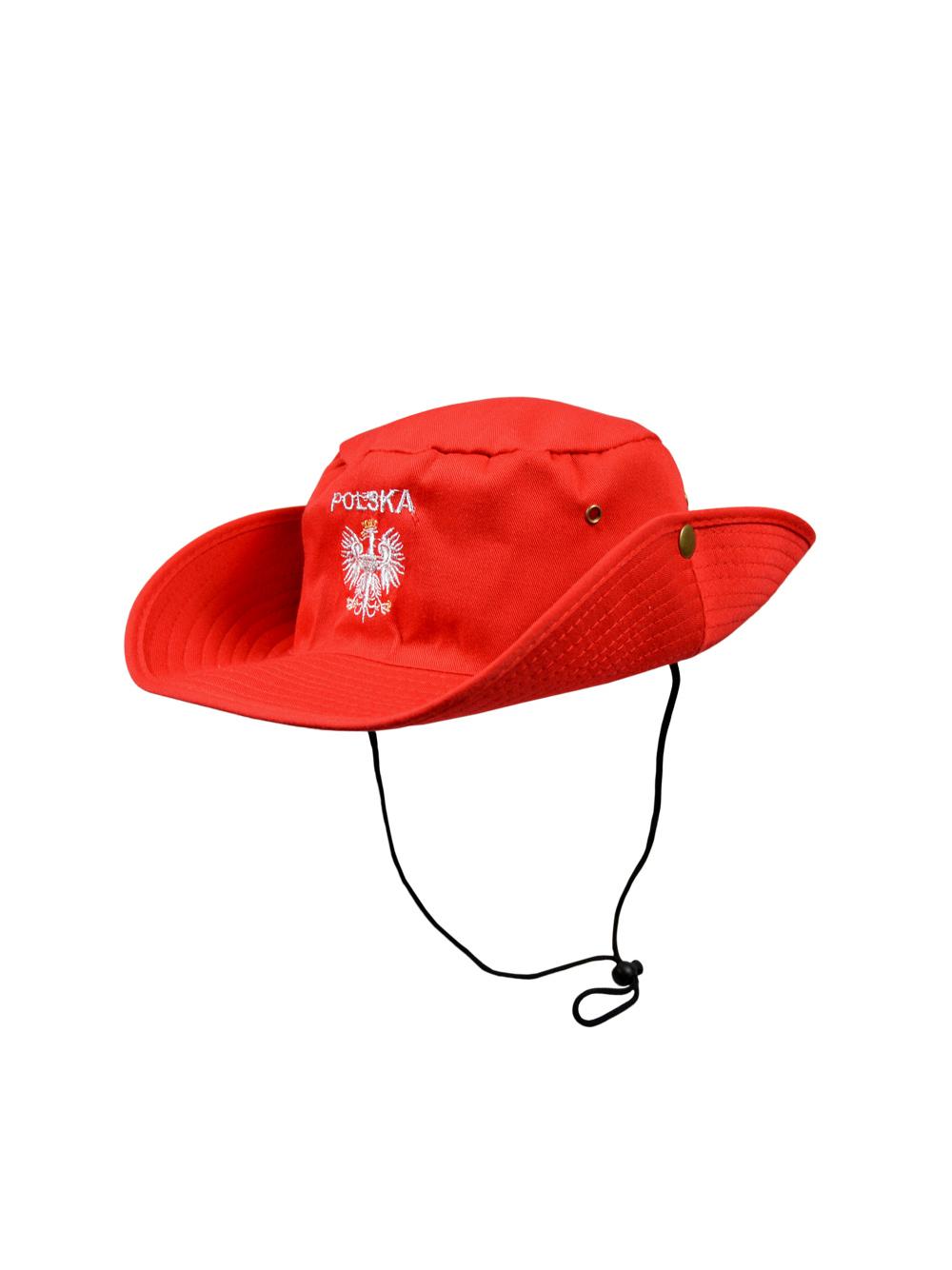 Kapelusz kowbojski "Biało-Czerwoni"