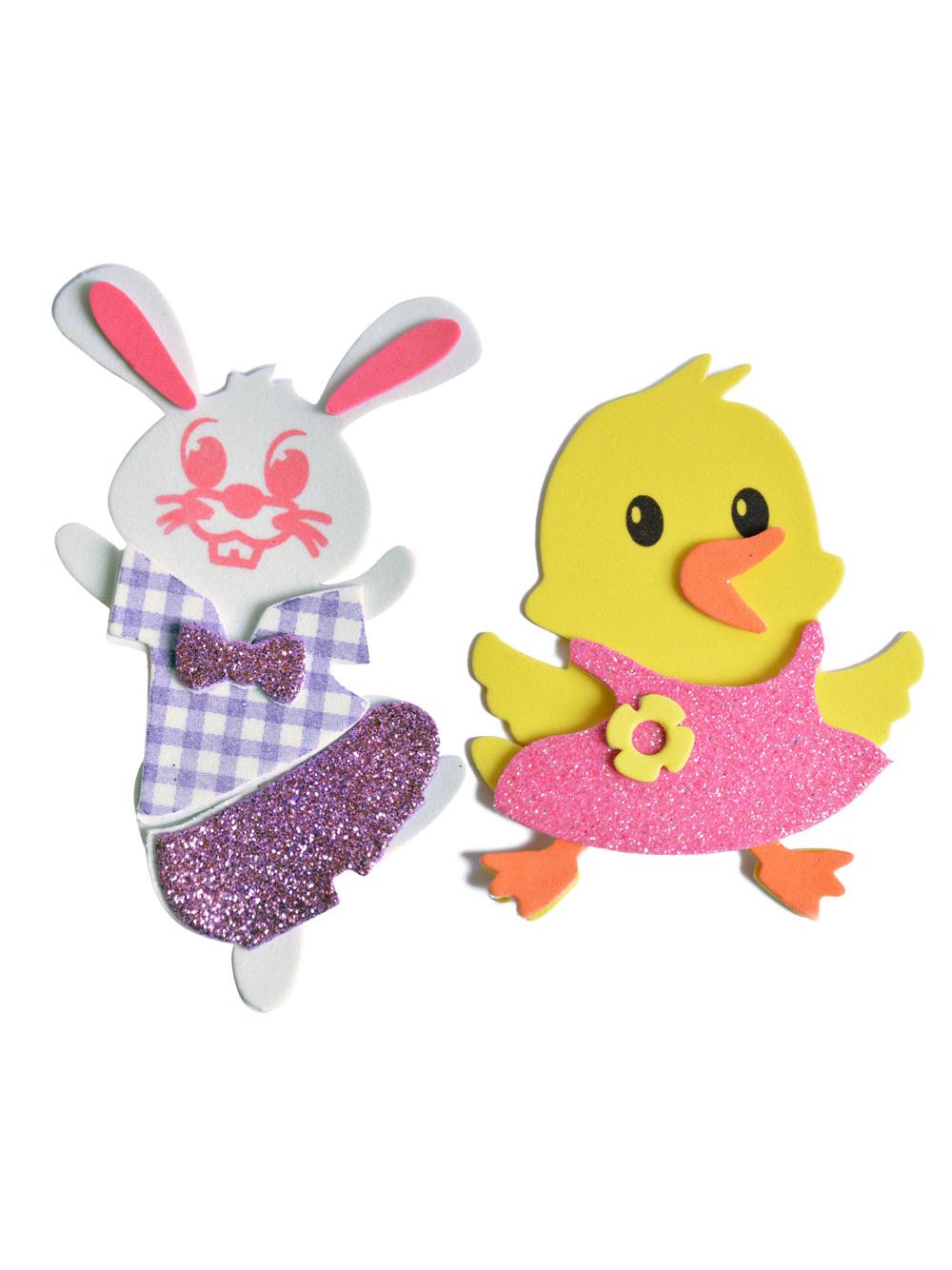 Wielkanocny zestaw zrób to sam z pianki