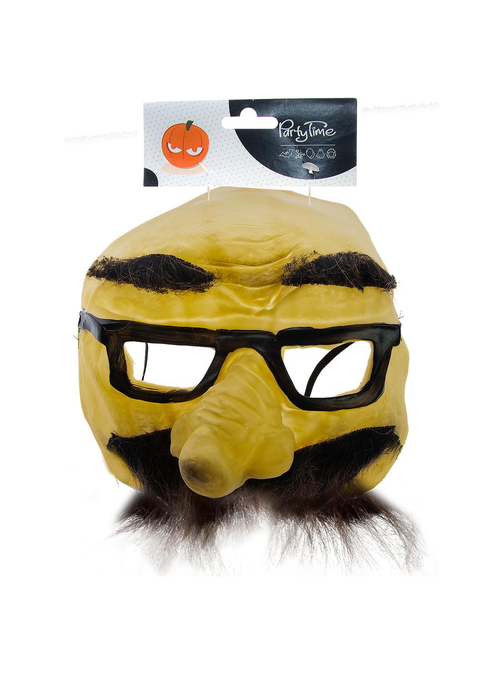 Maska lateksowa straszny wąsacz