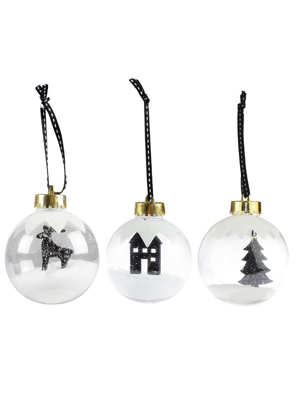 Bombka ze sztucznym śniegiem