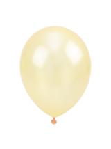 Balony metalizowane 12" kremowe (100 szt.)