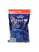 Balony metalizowane 10" niebieskie nr 074 (100 szt.)
