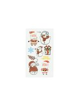 Świąteczne tatuaże świecące w ciemności