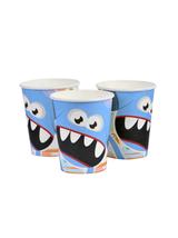 Kubki papierowe - Pillow Monsters (8 szt.)