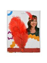 Opaska charleston czerwona