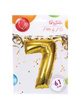 Balon foliowy cyferka XXL - nr 7