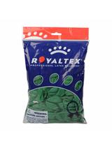 Balony pastelowe 10" ciemne zielone nr 018 (100 szt.)