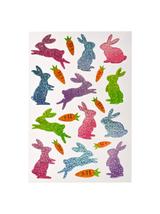 Naklejki wielkanocne zajączki