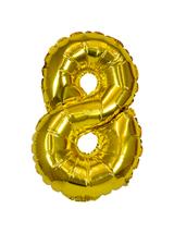 Balon foliowy cyferka XXL - nr 8