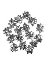 Kokardki samoprzylepne (16 szt.) srebrne