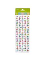 Samoprzylepne kryształki dekoracyjne - duże