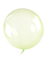 Balon Bubble limonkowy