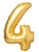 Balon foliowy cyferka matowa - 4