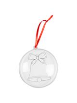 Zestaw zrób to sam z otwieraną bombką i kolorowanką