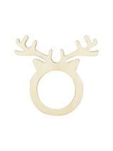 Świąteczne obrączki na serwetki - reniferki (4 szt.)