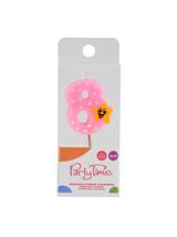 Świeczka cyferka z gwiazdką nr 8