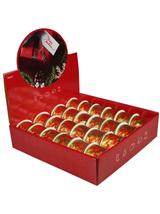 Taśma dekoracyjna na szpuli szeroka czerwona