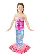 Strój dziecięcy - Różowa syrenka - rozmiar L