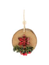 Drewniana zawieszka - kratka