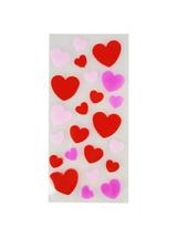 Naklejki żelowe - serduszka