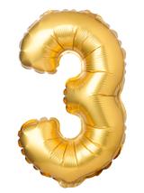 Balon foliowy cyferka matowa - 3