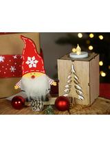 Świecznik drewniany