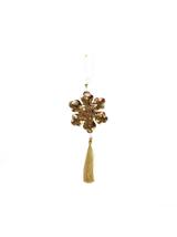 Zawieszka z cekinową śnieżynką