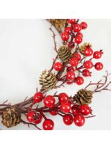 Wieniec z zimowymi jagodami