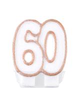 Świeczka jubileuszowa 60