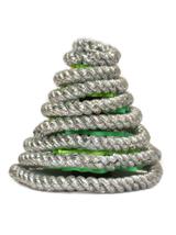 Łańcuch spiralny srebrny