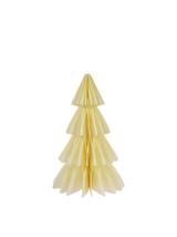 Choinka kremowa - papierowa dekoracja (25 cm)