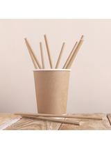 Słomki papierowe kraftowe (12 szt.) - FSC Mix Credit