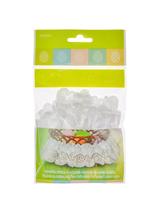 Serwetka atłasowa zdobiąca koszyczek